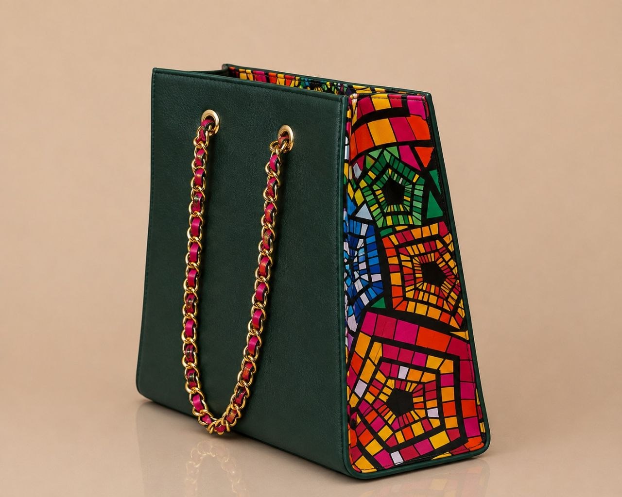 Jade Mosaic Tote