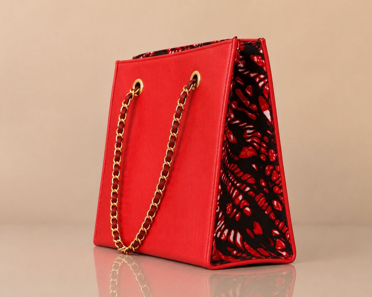 Adire Rouge Tote