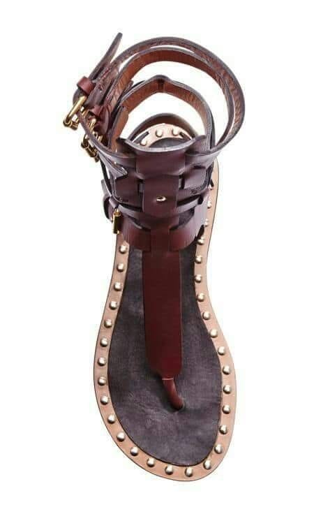 Rosewood Stud Sandal